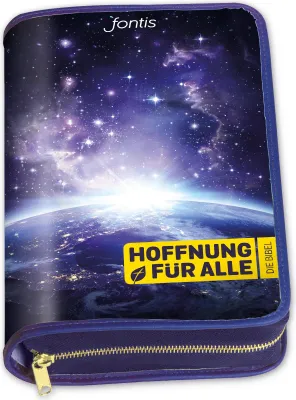 Produktbild von Hoffnung für alle. Die Bibel - Bibelhülle "Blue Planet"