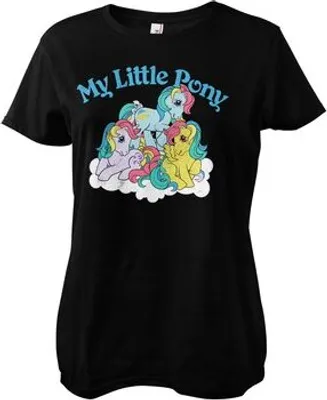 Produktbild von My Little Pony Washed Girly Tee - Large - Black
