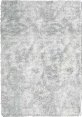 Produktbild von vidaXL Teppich Shaggy Hochflor NAVARRA Silbergrau 120x170 cm Polyester