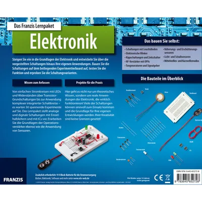 Obrázok produktu pre Vzdelávací balík pre elektroniku Franzis