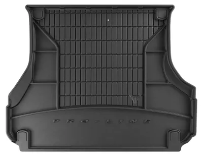 Image de OMAC Tapis De Coffre en caoutchouc pour Toyota Land Cruiser J100 1998-2007 Noir