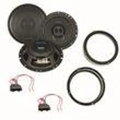 Produktbild von Crunch DSX62 2 Wege Koaxial Lautsprecher vorne Einbauset für Scirocco