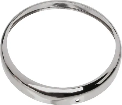 Image de Anneau de phare - Bague avant chromée, Ø158/ 175mm Convient pour AWO