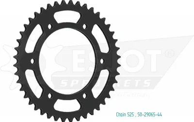 Produktbild von ESJOT Kettenrad "29065" 525, Stahl 43 Zähne