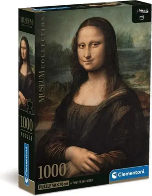 Produktbild von Puzzle 1000 Elemente. Leonardo-Museum, Mona Lisa