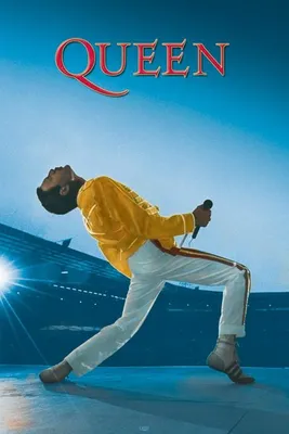 Image de QUEEN - Live at Wembley - 61x91cm - Affiche Poster