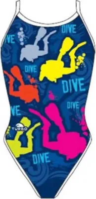 Produktbild von Turbo Dive 2016 Revolution Badeanzug Blau 2XL Damen Blau 2XL