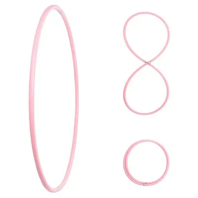 Immagine prodotto di Hula Hoop pieghevole, HDPE-20mm, rosa, Ø105 cm