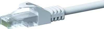 Produktbild von CAT 5e Netzwerkkabel U/UTP – 0.25 Meter - Weiß - CCA
