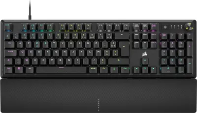 Immagine prodotto di Corsair K70 CORE, cablato, USB, interruttore meccanico, QWERTY, RGB-LED, nero
