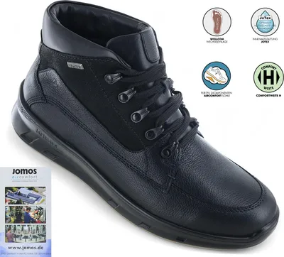 Produktbild von JOMOS Dynamic Schuhe - Herren Winter Boots Stiefel - Leder Schwarz 327907-276-000 , EU 43 UK 9