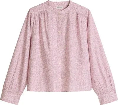 Produktbild von Woven Blouses Longsleeve 8376 Light Pink_Multi_02 Größe 40