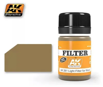 Produktbild von AK Interactive AK261 - Light Filter For Wood 35ml - Neu