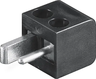 Immagine prodotto di spina per altoparlante goobay con connessione a vite nera (Bulk)