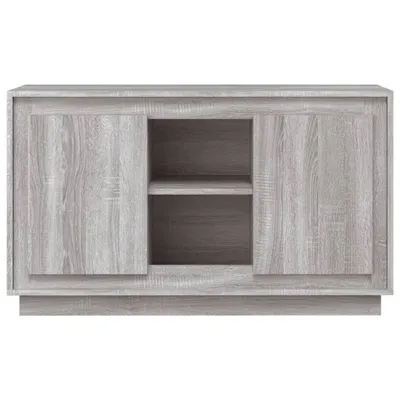 Produktbild von vidaXL Sideboard Grau Sonoma 102x35x60 cm Holzwerkstoff