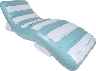 Image de Swim Essentials - Matelas gonflable de luxe, vert foncé, 180 x 99 cm