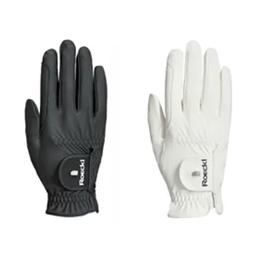 Produktbild von Roeckl ROECK-GRIP PRO weiß Unisex Reithandschuhe, Roe17_Gr.:8