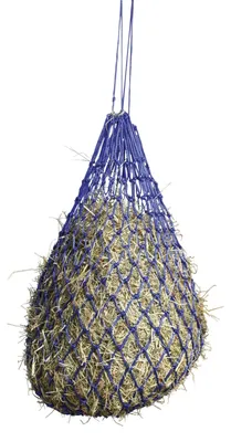 Immagine prodotto di Rete per fieno cavallo - Maglia fitta - 5 x 5 cm - Blu - Per cavalli e pony