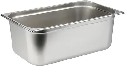 Produktbild von APS 81108 GN 1/1 Behälter, Edelstahl, 53 x 32,5 cm, Tiefe 200 mm, 25 Liter