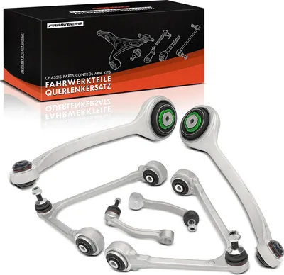 Image de Frankberg 1x Jeu de Bras de Suspension (Essieu Avant) pour Jaguar XJ X351 2.0L, 3.0L, 5.0L 2009-2019