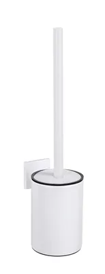 Produktbild von WENKO Ovaro WC Garnitur Toiletten bürsten Halter Selbstklebend Wand Ohne Bohren