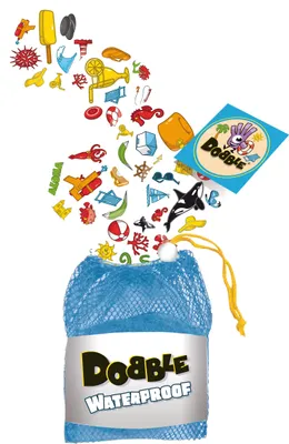 Produktbild von Zygomatic Dobble Waterproof Kartenspiel für 2-8 Spieler, ab 6 Jahren