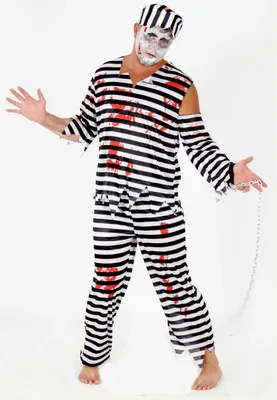 Produktbild von Zombie Gefangener Sträfling, Größe:XL