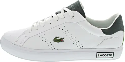 Produktbild von Lacoste Powercourt 2.0 Leather 45SMA00411R5 (46/wht-dk grn)