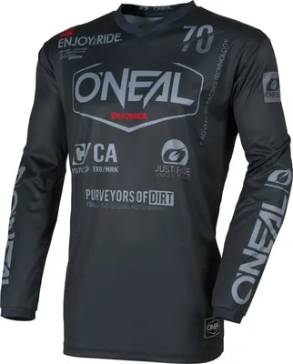 Zdjęcie produktu dla Koszulka O'Neal ELEMENT BRAND czarna/szara XL