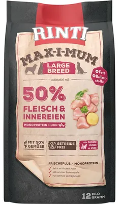 Produktbild von RINTI Max-I-Mum Large Breed Huhn 12 kg