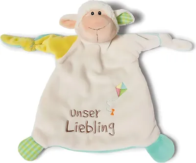 Produktbild von NICI Schmusetuch Lamm unser Liebling, Spielzeug-Schaf