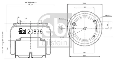 Produktbild von Mech, pneumaticke odpruzeni