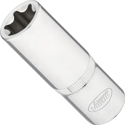 Produktbild von VIGOR Steckschlüsseleinsatz lang V7014-24 1/2" E Profil SW E24