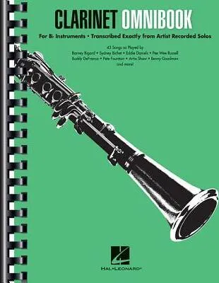 Produktbild von Clarinet Omnibook for B-Flat Instruments: Transcribed Exactly from Artist Recorded Solos