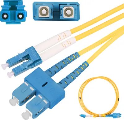Produktbild von Extralink LC/UPC SC/UPC Patchkabel SM Duplex G652D 20m