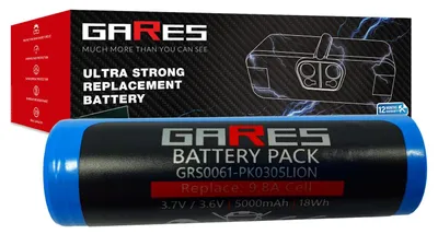 Obrázek produktu pro Gares Univerzální Akumulátor Li-Ion 3,6V 5Ah | Akumulátorový Pack | Baterie pro elektronická zařízení 3,6V | Vysoká kvalita Gares®