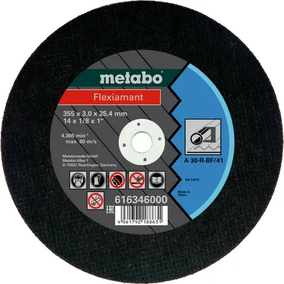 Produktbild von Metabo Flexiamant 355x 3,0 x 25, 4 mm Stahl