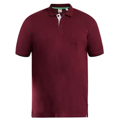 Produktbild von Duke - "D555 Grant" Poloshirt für Herren DC106 (4XL) (Weinrot)