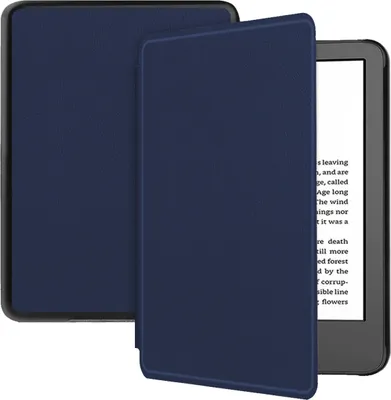 Produktbild von imoshion Slim Hard Case Klapphülle Amazon Kindle (2024) / Amazon Kindle (2022) 11th gen - Dunkelblau