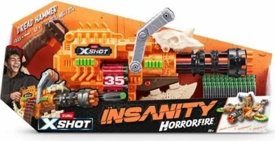 Produktbild von Dart-Pistole Zuru XSHOT Insanity HorrorFire Dread Hammer