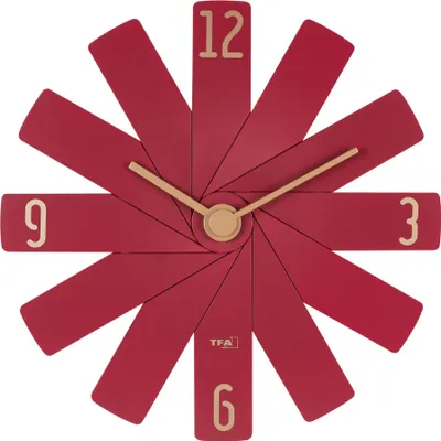 Obrázek produktu pro TFA Hodiny v krabici rot Wanduhr