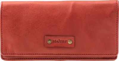 Produktbild von Maitre Steinbach 4060001790 Immine Purse Lh14F Leder Geldbörse Vintagelook 300 red