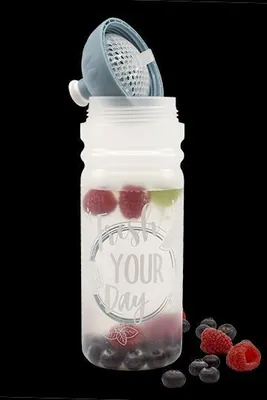 Obrázok produktu pre Fľaša R&B FRESH 2v1 šedomodrá 0,7l