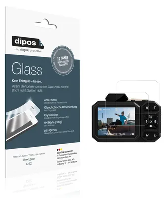 Produktbild von 2x Schutzfolie für Bextgoo D52 - Anti-Shock 9H Folie dipos Glass Kunststoffglas
