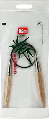 Produktbild von Rundstricknadeln Bambus 40 cm Nadelstärke 9 mm