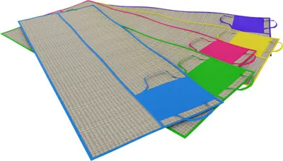 Obrázok produktu pre Plážová osuška Marbueno farebná plastová 70 x 180 cm