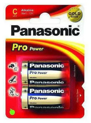 Produktbild von Panasonic 30000582, Einwegbatterie, LR14, Alkali, 1,5 V, 12 Stück(e), 30 g