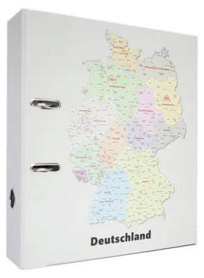 Produktbild von ADINA Motivordner Deutschlandkarte