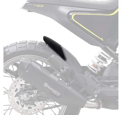 Produktbild von BODYSTYLE Hinterradabdeckungsverlängerung fÃ1/4r Svartpilen 401 HQV401 für Svartpilen 401 HQV401