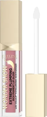 Obrázek produktu pro Eveline Cosmetics Wonder Show – lesk na rty, dlouhotrvající efekt, lesklý finiš, Odstín 01 Candy